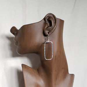 Rounded Rectangle Earrings