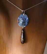 Load image into Gallery viewer, Tiger Iron Textured Pendant