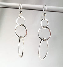 Load image into Gallery viewer, Tri-Circle Earrings